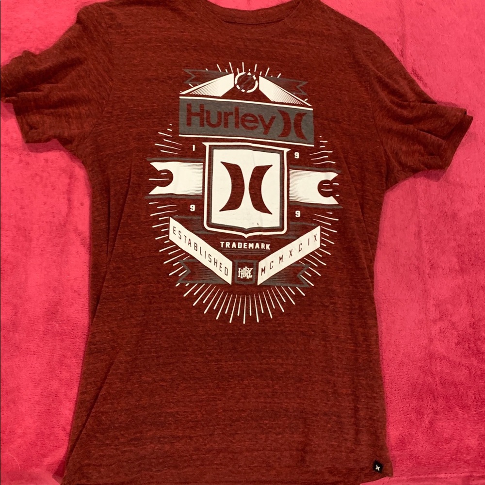 Hurley burgundy men’s shirt